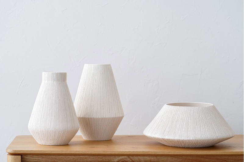 EINÉS COLLECTION: CERAMIC VASES AND CENTREPIECES | VP Interiorismo.